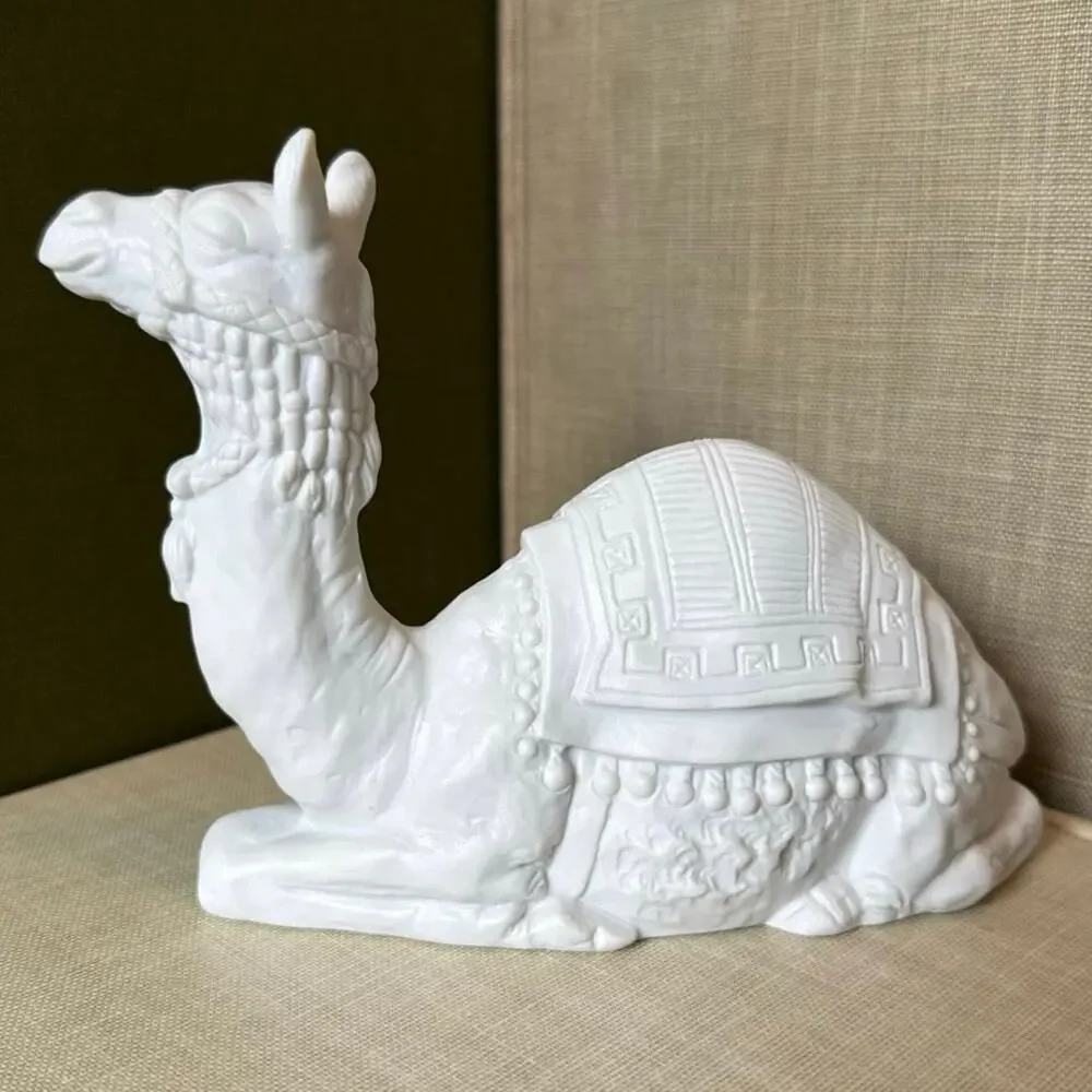 Avon Nativity Camel • 1984 • Signed M A 1984 • Boxed